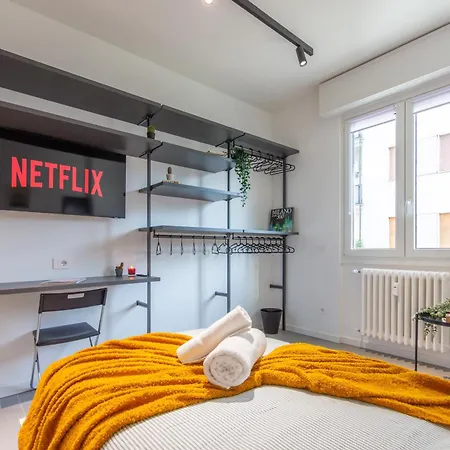 San Siro Red Flat - Vicino Stadio, Metro, Fiera Milanocity, Citylife