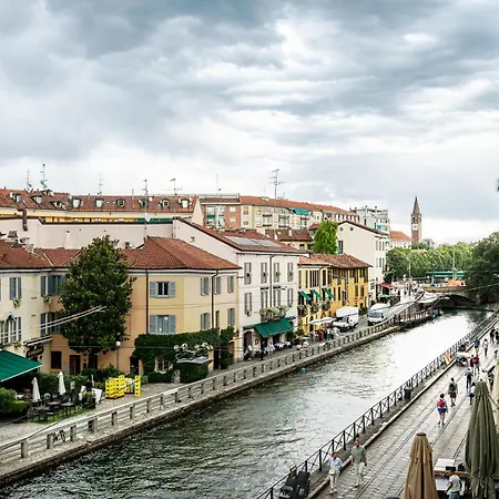 Stayeasy Ripa27 - 4 Pax With Navigli View 밀라노