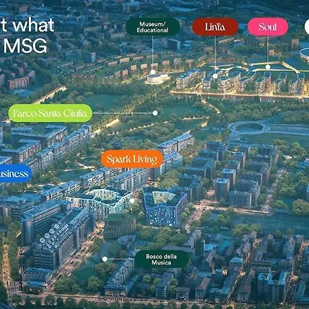 Santa Giulia Bright Two-room With 2 Terraces 公寓 米兰