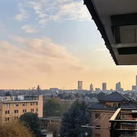 Top-floor Flat View 2 Balconies Workspace M5 Апартаменты Милан