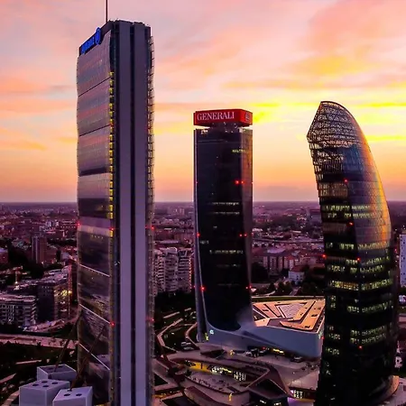 Bilocale Citylife - Metro De Angeli 3 Min, San Siro E Rho Fiera Diretti, Self Check-in Appartement *