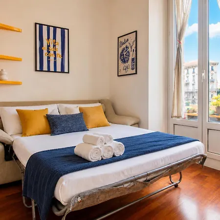 Appartement Station 5 Min - Double Bed Caiazzo 4 Guests Wifi *