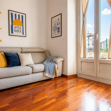 Station 5 Min - Double Bed Caiazzo 4 Guests Wifi Milan