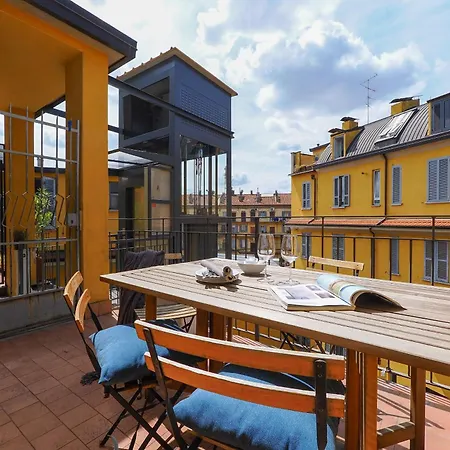 아파트 Contempora - Two-bedroom With Terrace Garibaldi - Moscova