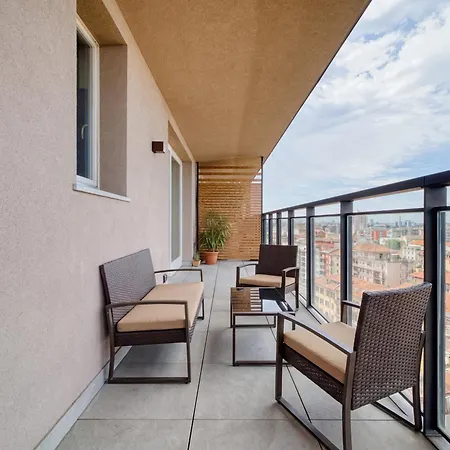 Giax Tower-Pool,Spa&Gym-Niguarda Hospital-10Min To Duomo 公寓 *