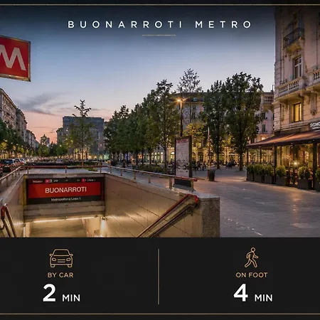 アパート 5 Min Walk To M1 Metro - Private - Citylife *