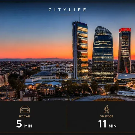アパート 5 Min Walk To M1 Metro - Private - Citylife