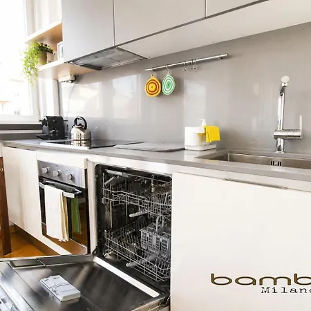 Bamboo Forlanini شقة ميلان
