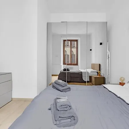 Ber14 Elegant, Bright In Daire Milano