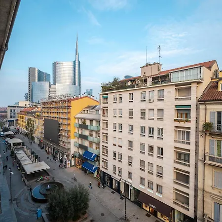 Di Lusso Con Jacuzzi A Porta Garibaldi * ميلان