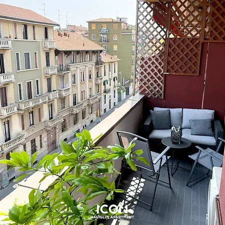 Icon Luxuzy Navigli's With Parking Apartamento
