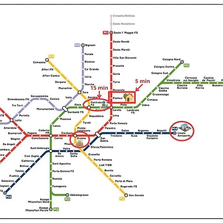 5 Min To Metro, 8-15 Min To Station And Duomo, Air Conditioning *