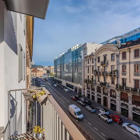 アパート Charming With Balcony Porta Nuova Area *
