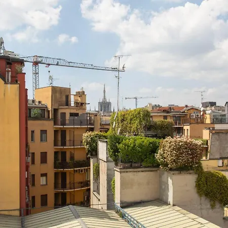 公寓 Stayeasy Chiossetto - Duomo Luxury Terrace 米兰