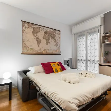Duomo 10 Min-metro 5 Min - Nolo - Nest Balcony Wifi מילאנו