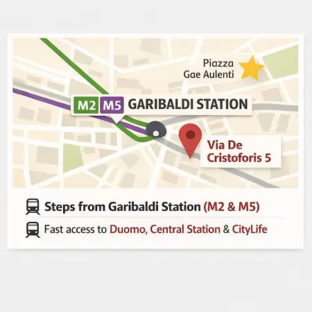 Апартаменты Stylish Apartment-near Corso Como-metro Garibaldi Милан