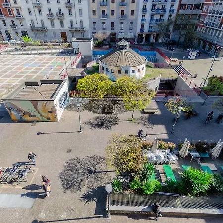 Daire Elegante E Spaziosa Per Gruppi E Famiglie, 2 E 2 Bagni, Nel Cuore Di Milano, Con Affaccio Su Piazza Gramsci Milano