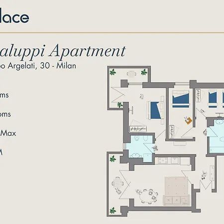 Apartament Daplace - Portaluppi *