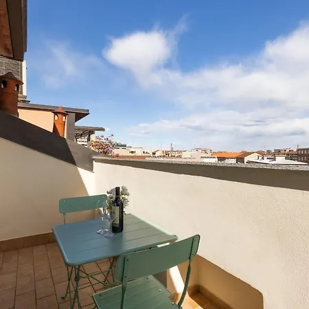 Elegant Attic Loft W Privateterrace Ac & Fast Wifi * Milão