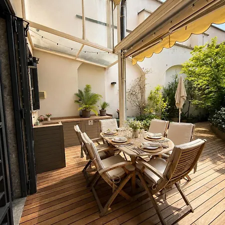 Appartement Oasi Silenziosa Navigli Terrazzo & Parking Milaan