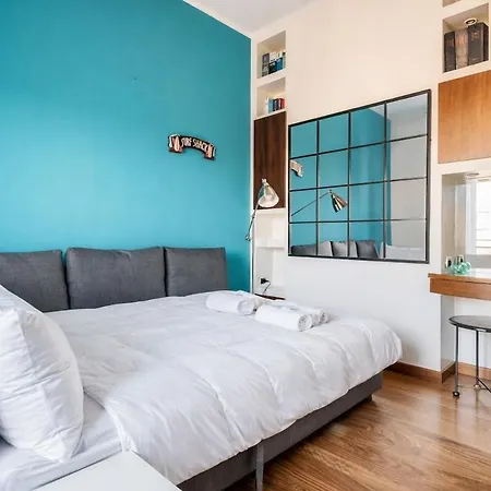 3min Tubo-tortona Design - Navigli- Balcony W View Apartman Milánó