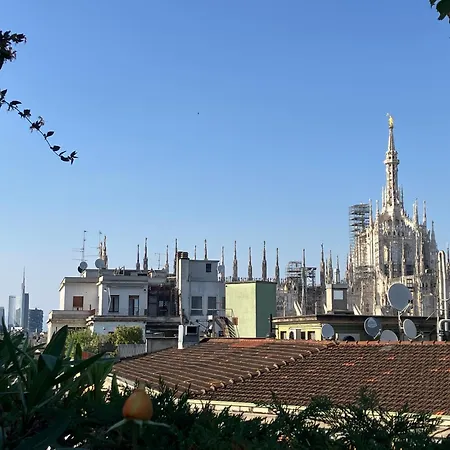 Your Prettiest Terrace Between Duomo And Stars Apartman Milánó