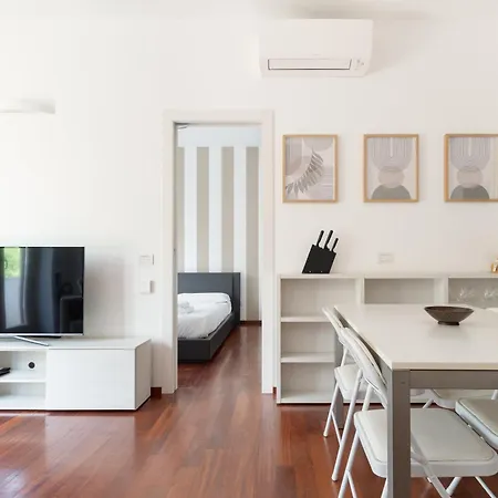Guesthost - Bright Balcony Flat X4 Gioia Mm2 * ميلان