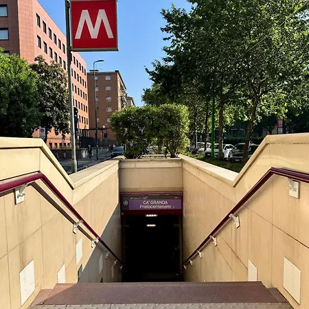 Casa Di Leon Universita Bicocca Garage Privato E Metro M5