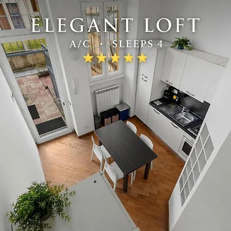 Apartman Elegant Loft Con Giardino In Citta - Scooter Park Milánó