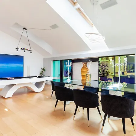 Pool & Billiard - Luxury Loft Di 400mq Con Cinema Appartement Milan