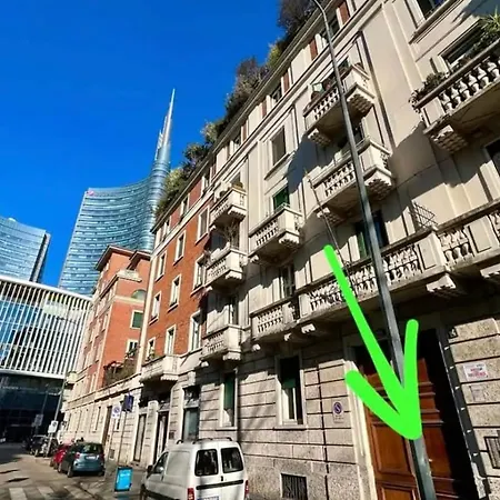 Appartement Gae Aulenti House Free Wi-fi Milaan