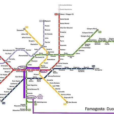 Trilocale Ristrutturato Vicino Metropolitana * ميلان