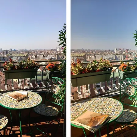 Moscova Skyline View With Balcony * ميلان