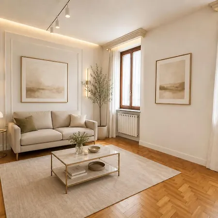 Apartament Duomo 2 Min A Piedi - 95mq Designer Con Posto Auto Privato Incluso Aria Condizionata Mediolan