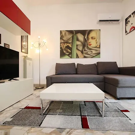 Red Touch Flat - Design & San Siro Lägenhet