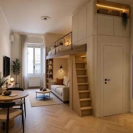 Lägenhet Casa Flavia By Gio Ponti, Design & Luxe Metro M4 *
