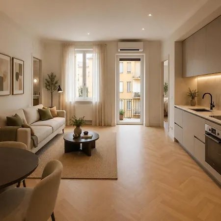 公寓 Casa Flavia By Gio Ponti, Design & Luxe Metro M4 米兰