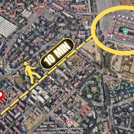 San Siro Metro M5 Stadio A 10 Min *