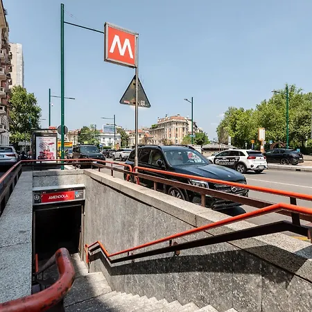 Stayeasy Ranzoni - 4 Bedrooms, Close To M1 Metro Lägenhet Milano
