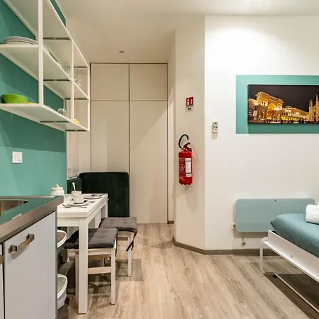 Studio 14 - Cozy Apartment - Ac - Wifi - 100Mt M1 * Milano