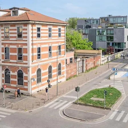 Apartament San Babila 10 Minuti - Metro Blu - 4 Ospiti Mediolan