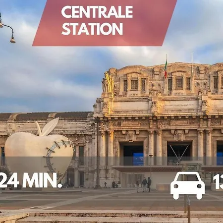 500 M From Corso Sempione Close To Metro M5 Milano