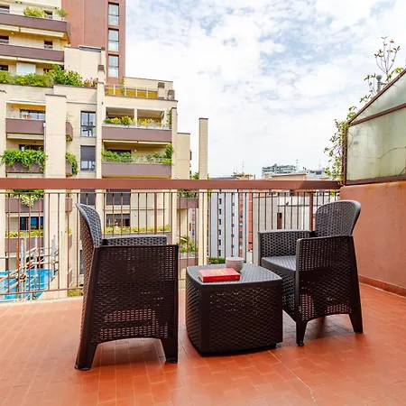 Bianca - Citylife - Terrazzo Apartament Mediolan