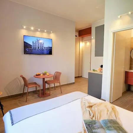 Apartament Veo - Metro 2 Steps - Duomo & Linate Direct - Ac *