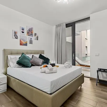 Luxury Station - Terrace&gym&parking Mediolan