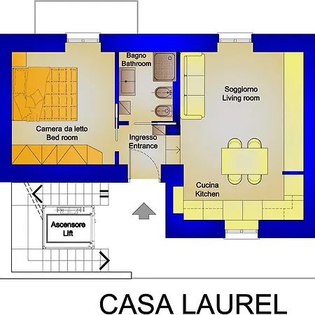Casa Laurel شقة *