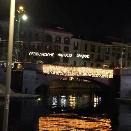 Апартаменты Accogliente Attico Sui Navigli Милан