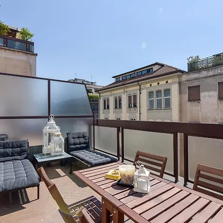 Apartment The Best Rent - Vitruvio Terrace Milan