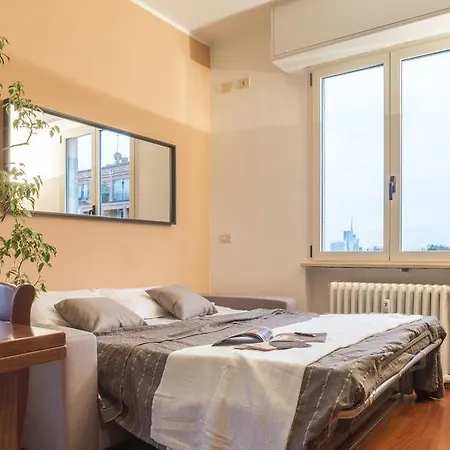 Apartman Joivy Warm Family Flat For 4 With Terrace In Milánó