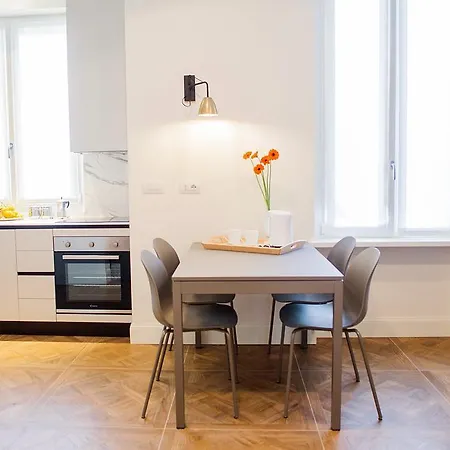 아파트 Moscova Central Flats 밀라노